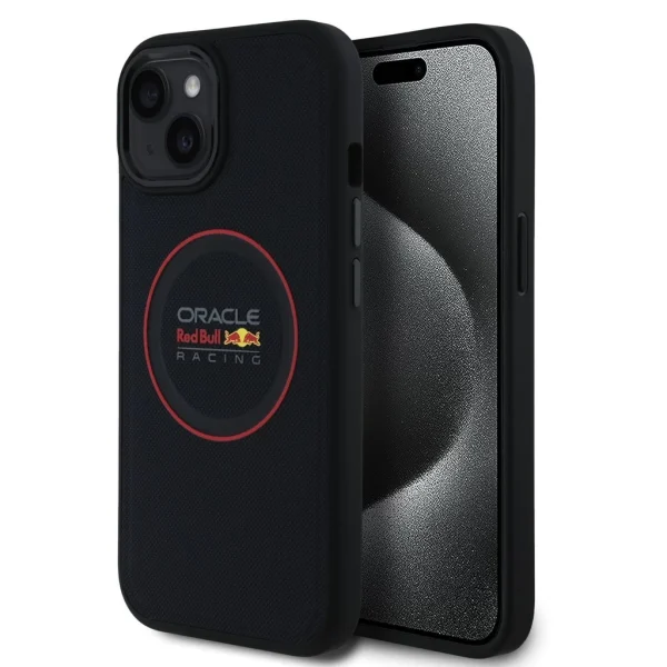 Red Bull PC/TPU Red Ring MagSafe tok iPhone 14 készülékhez tengerészkék