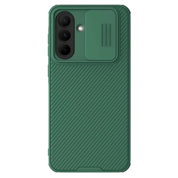 Nillkin CamShield PRO kemény tok Samsung Galaxy A56 5G készülékhez sötét zöld