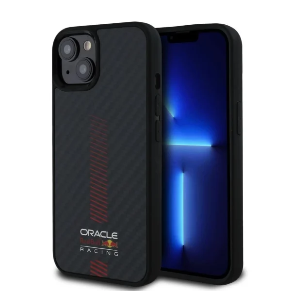 Red Bull Carbon Powerbar MagSafe tok iPhone 13 készülékhez fekete