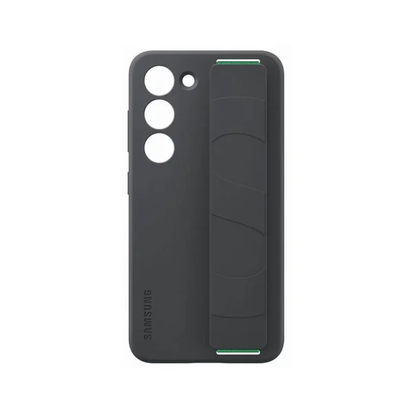 EF-GS911TBE Samsung szilikon tok pánttal Galaxy S23 készülékhez fekete (Damage Package)