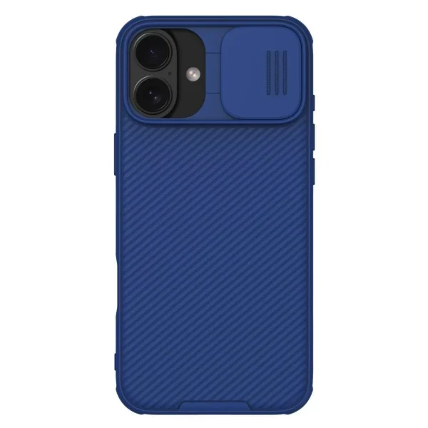 Nillkin CamShield PRO Mágneses kemény tok Apple iPhone 16 készülékhez kék