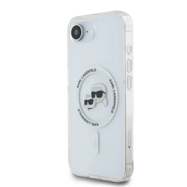 Karl Lagerfeld tok átlátszó KLHMPSE4HLSKCH Apple Iphone 16e készülékhez