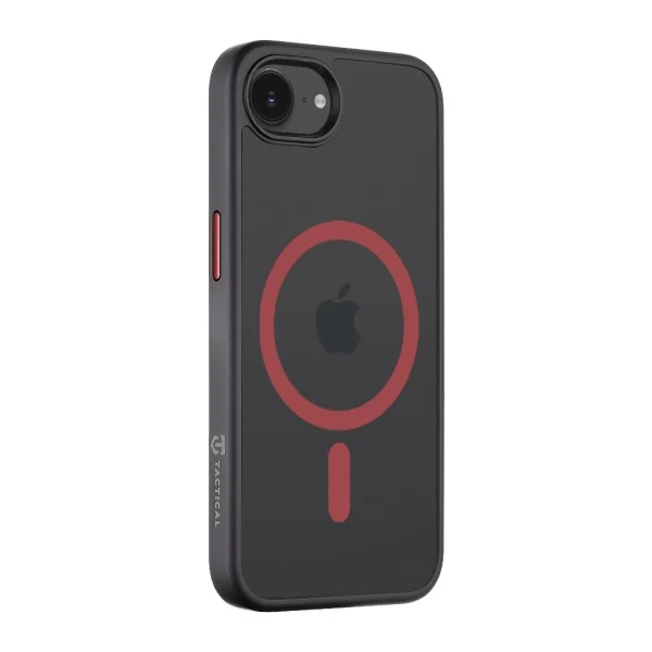 Tactical Hyperstealth 2.0 fekete/piros tok Apple iPhone 16e készülékhez