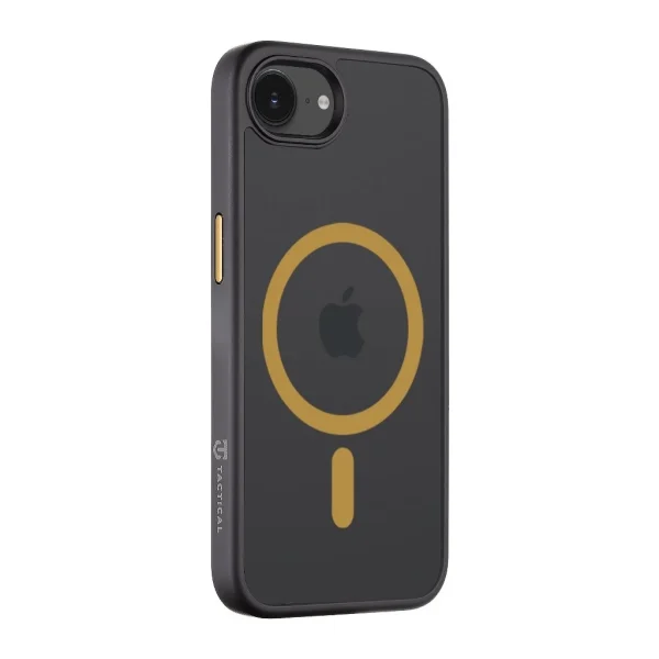 Tactical Hyperstealth 2.0 fekete/sárga tok Apple iPhone 16e készülékhez