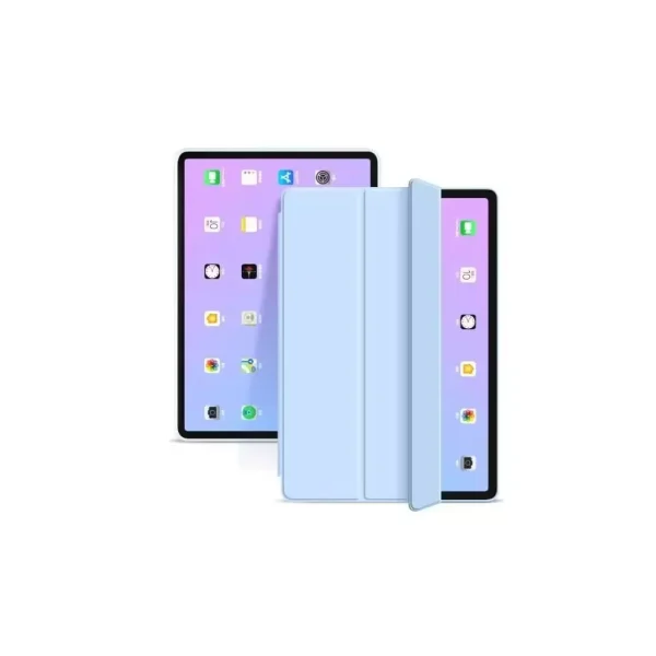 XPRO™ Smart Book tok kemény hátlapos szilikon védőéllel világoskék Apple Ipad 10,9" (2022) 10. generációs készülékhez