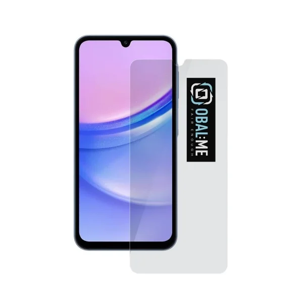 OBAL:ME 2.5D üveg kijelzővédő Samsung Galaxy A15 4G/5G készülékhez átlátszó