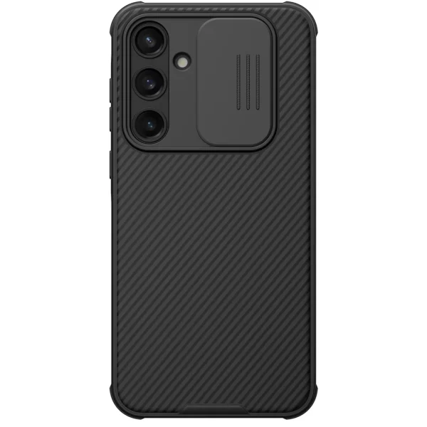 Nillkin CamShield PRO kemény tok Samsung Galaxy A35 5G készülékhez fekete