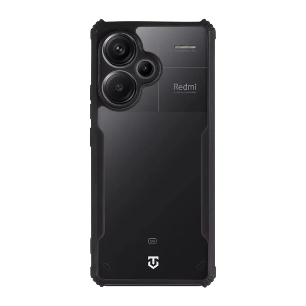 Tactical Quantum Stealth tok a Xiaomi Redmi Note 13 Pro+ 5G készülékhez átlátszó/fekete