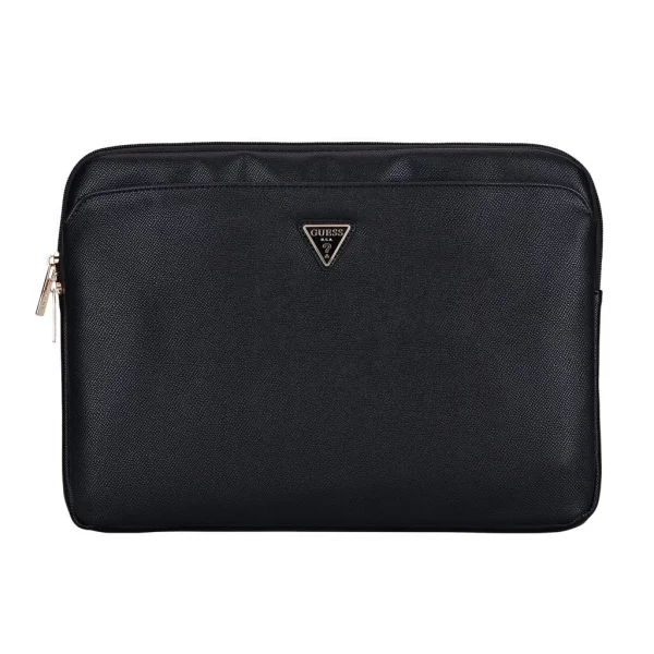 Guess PU Grained Triangle Logo tok Notebook 14" készülékhez fekete