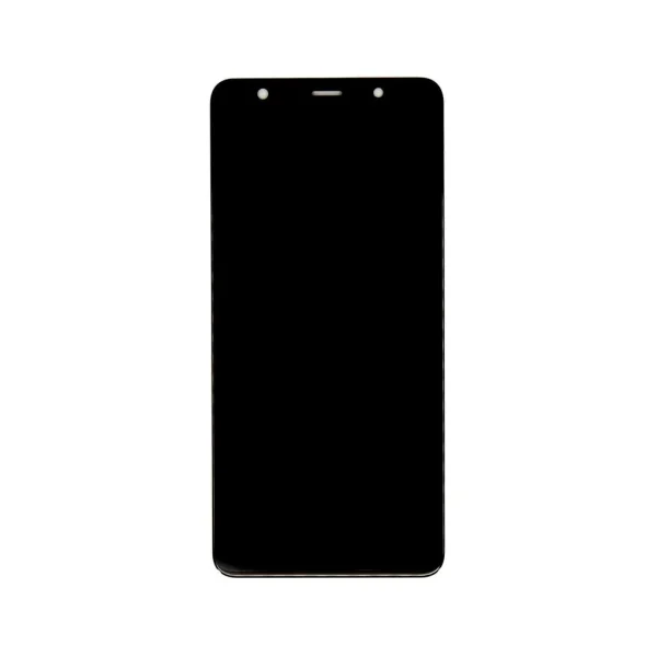 LCD kijelző + érintős egység Samsung A750 Galaxy A7 2018 készülékhez fekete
