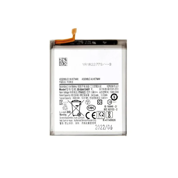 EB-BA415ABY Li-Ion 3500mAh akkumulátor Samsung készülékhez (OEM)