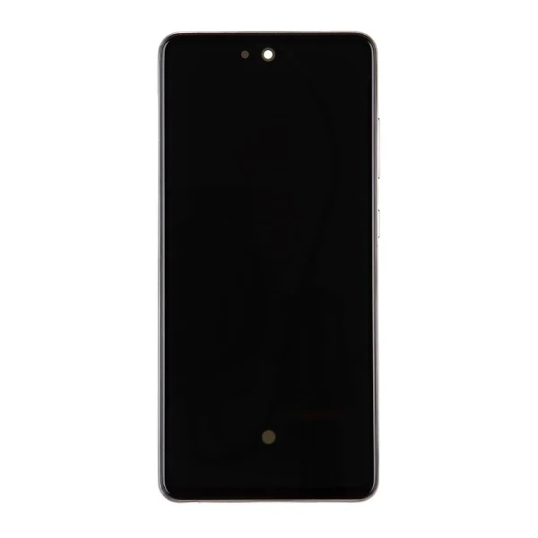 LCD kijelző + Érintőpanel Samsung A526/A525 Galaxy A52 készülékhez fekete (Service Pack)