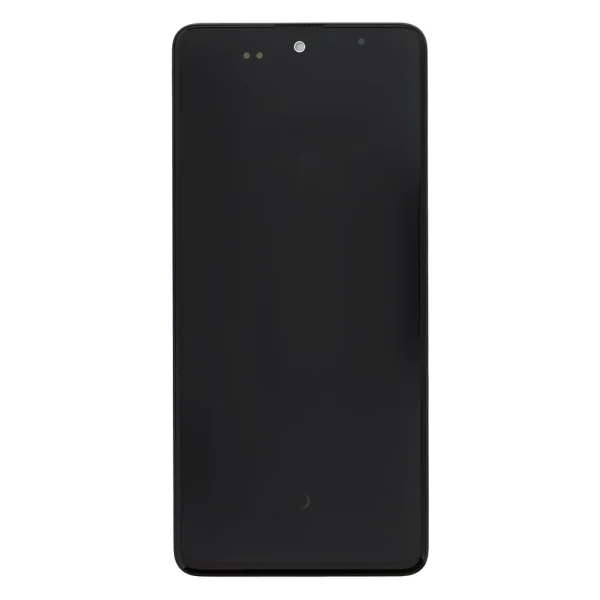 LCD kijelző + érintő egység Samsung A515 / Galaxy A51 készülékhez fekete (Service Pack)