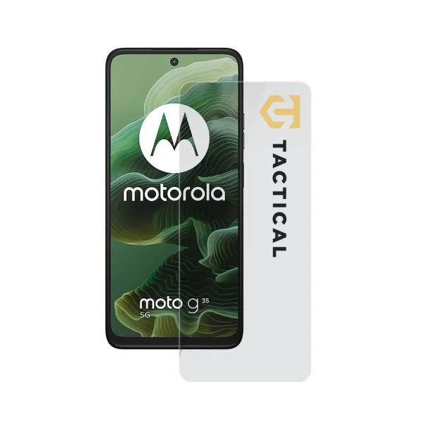 Tactical Glass Shield 2.5D Motorola G35 készülékhez átlátszó