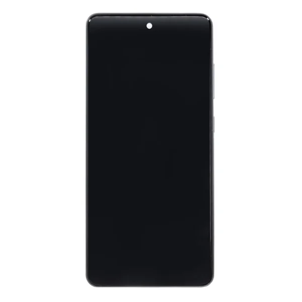 LCD kijelző + érintő egység Samsung A528B Galaxy A52s 5G készülékhez fehér (Service Pack)
