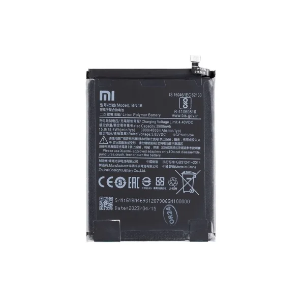 BN46 Xiaomi Original Akkumulátor 4000mAh (Service Pack)