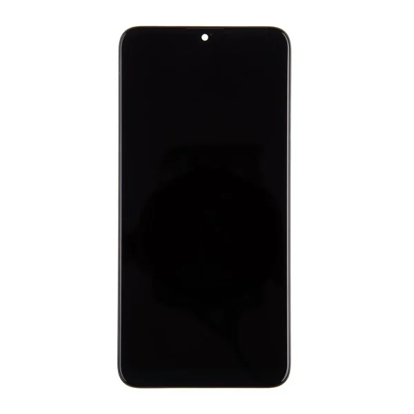 LCD kijelző + érintő egység + elülső tok – Xiaomi Redmi 8 készülékhez, fekete (No Logo)