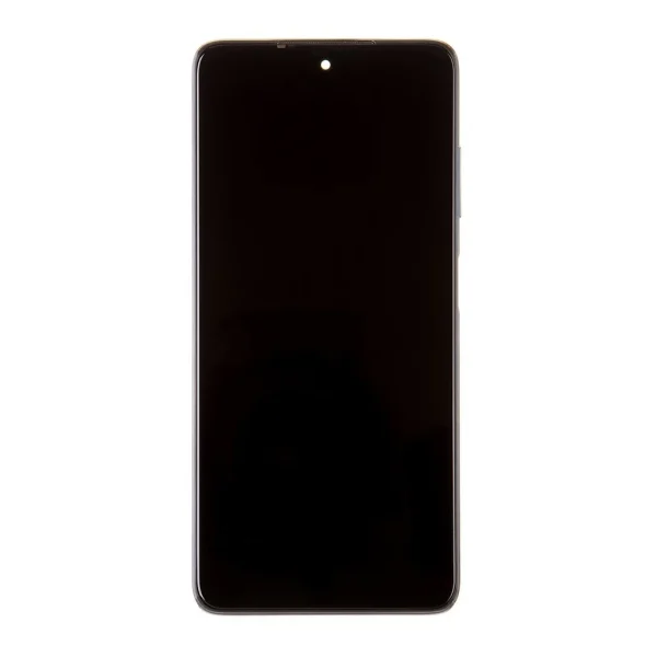 LCD kijelző + Érintő egység + Elülső burkolat a Poco X3 Pro készülékhez fekete