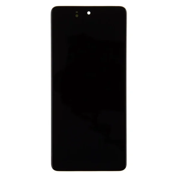 LCD kijelző + érintő egység Samsung M515 Galaxy M51 készülékhez fekete (Service Pack)