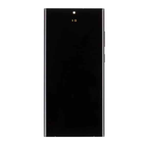 LCD kijelző + érintőegység + elülső üveg Samsung S908B Galaxy S22 Ultra készülékhez zöld (Service Pack)