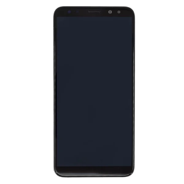 LCD kijelző + érintő egység + elülső burkolat Huawei Mate 10 Lite készülékhez fekete (No Logo)