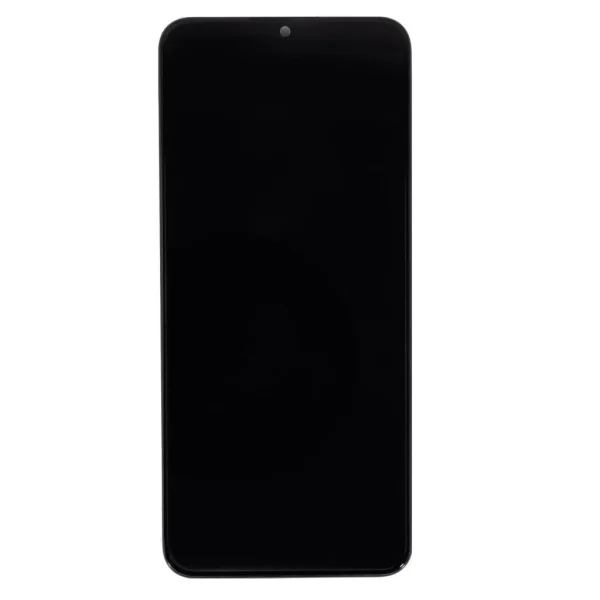LCD kijelző + érintő egység Samsung A025G Galaxy A02s készülékhez fekete (Service Pack)