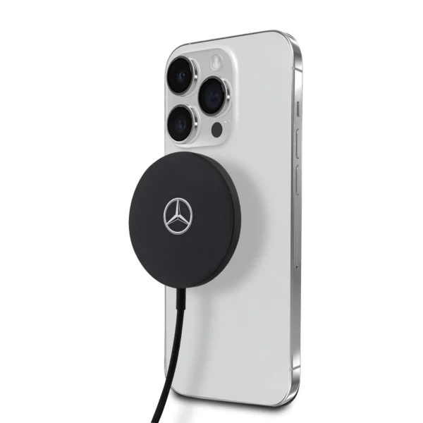 Mercedes 15W mágneses vezeték nélküli töltő fekete
