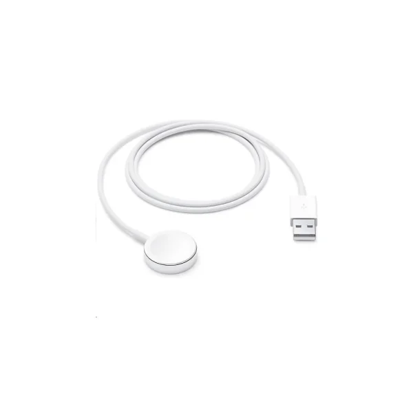 Apple mágneses töltőkábel for Watch 5/6 készülékhez fehér (OOB Bulk)