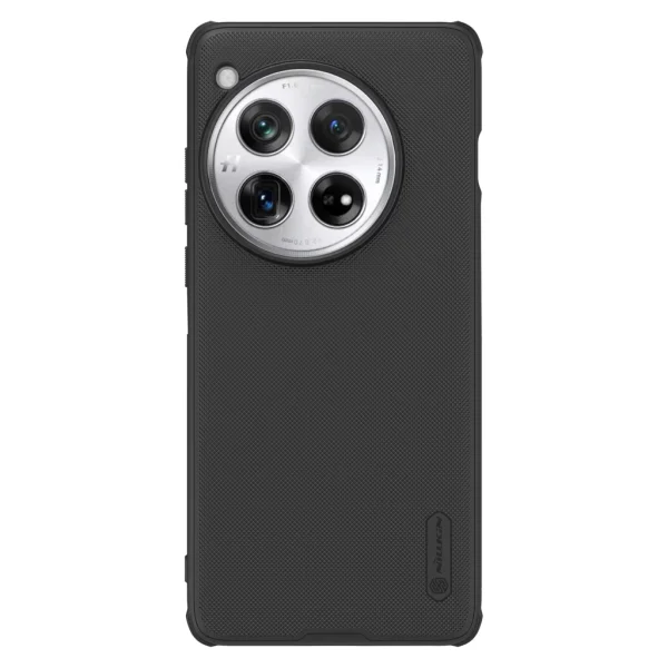 Nillkin Super Frosted PRO mágneses hátsó tok OnePlus 12 készülékhez fekete