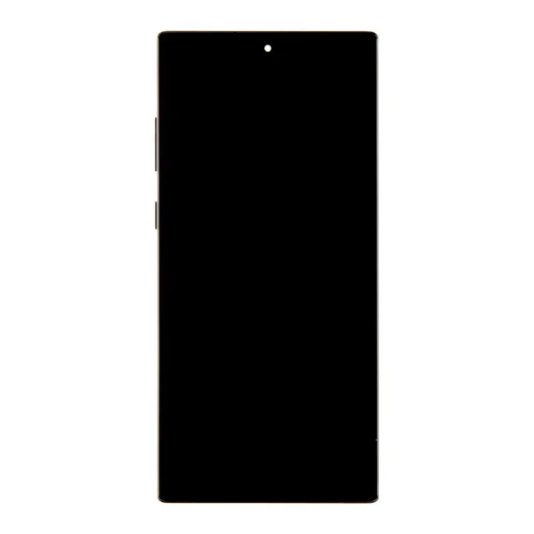 LCD kijelző + érintő egység + elülső tok for Samsung N975 Galaxy Note 10+ készülékhez fekete