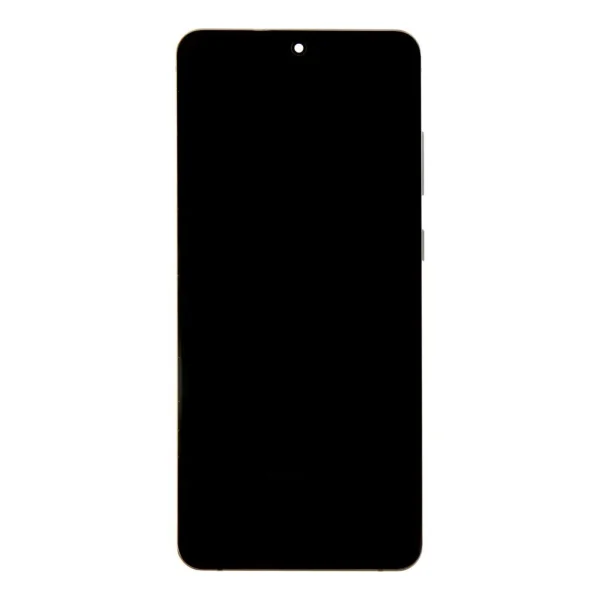 LCD kijelző + Érintő egység + Elülső tok a Samsung G988 Galaxy S20 Ultra készülékhez, kozmikus szürke