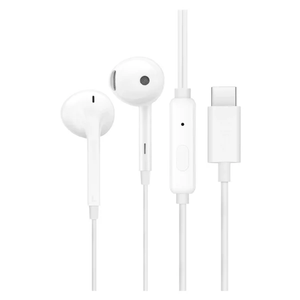 OnePlus fél fülbe illeszthető vezetékes fülhallgató USB-C fehér