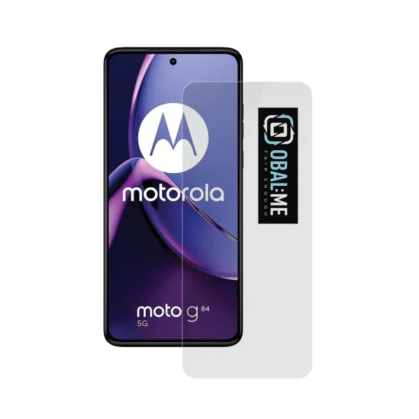 OBAL:ME 2.5D üveg kijelzővédő Motorola G84 készülékhez átlátszó