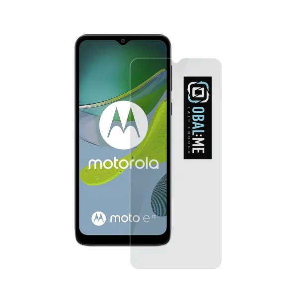 OBAL:ME 2.5D üveg kijelzővédő Motorola E13 készülékhez átlátszó