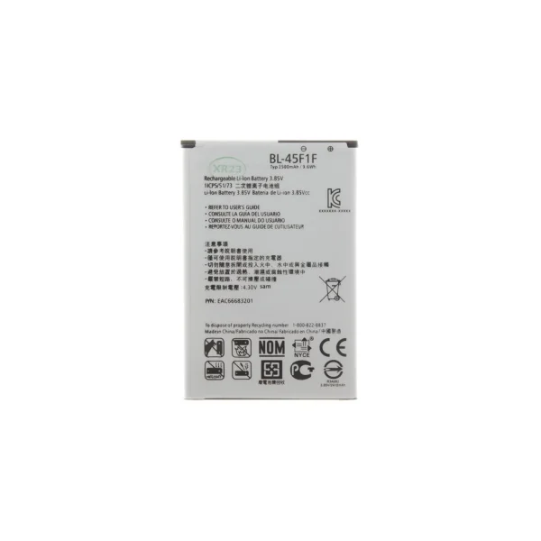 BL-45F1F Akkumulátor LG készülékhez 2500mAh Li-Ion (OEM)