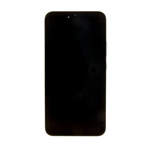 LCD kijelző + érintő egység + elülső tok Samsung A346B Galaxy A34 5G készülékhez Awesome grafit (Service Pack)