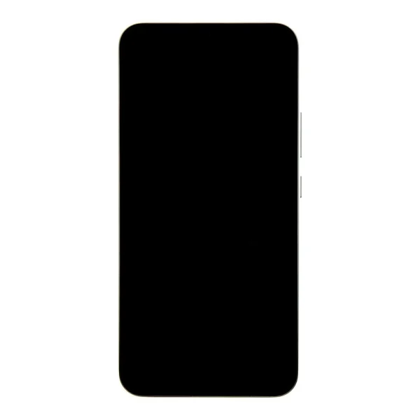 LCD kijelző + érintő egység + elülső tok Samsung A346B Galaxy A34 5G készülékhez Awesome ezüst (Service Pack)
