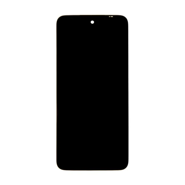 LCD kijelző + érintő egység + elülső tok for Xiaomi Redmi 10 2022 készülékhez fekete