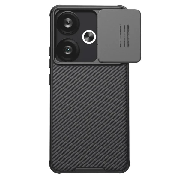 Nillkin CamShield PRO kemény tok Poco F6 készülékhez fekete