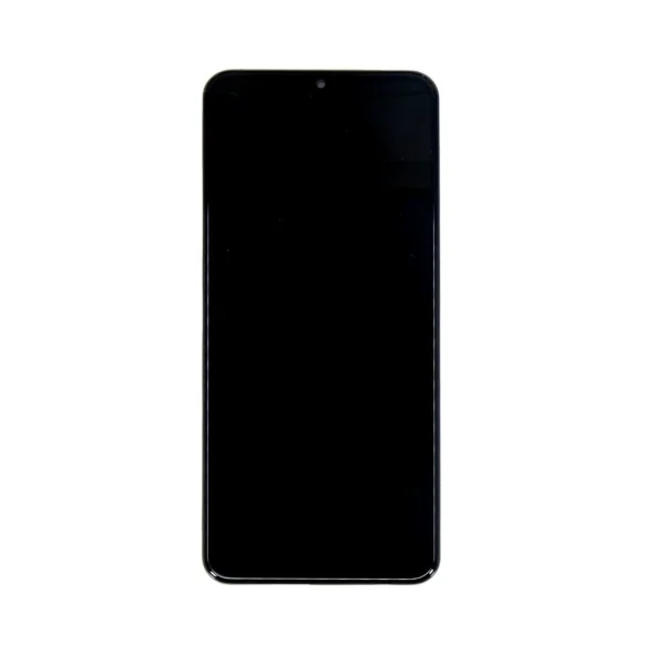 LCD kijelző + érintő egység Samsung A135F Galaxy A13 készülékhez fekete (Service Pack)