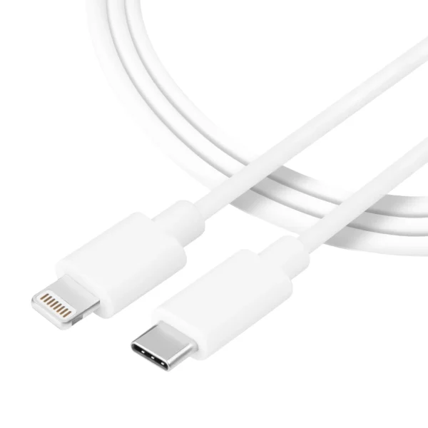 Tactical Smooth Thread kábel USB-C/Lightning 0.3m fehér