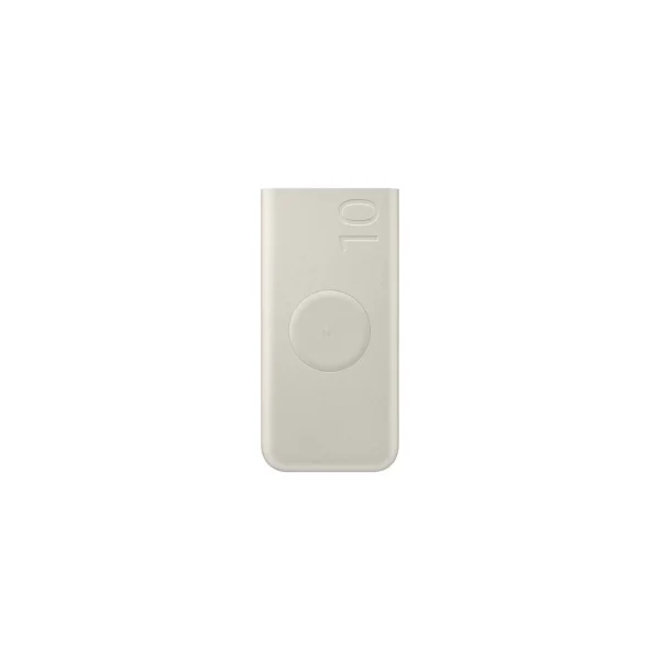 EB-U2510XUE Samsung vezeték nélküli powerbank 2x USB-C 25W 10000mAh bézs