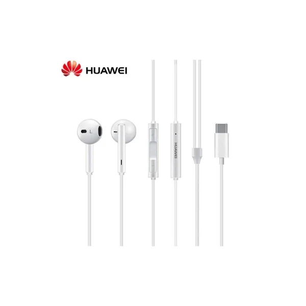 Huawei CM33 USB-C sztereó fejhallgató fehér (nagy tételben)