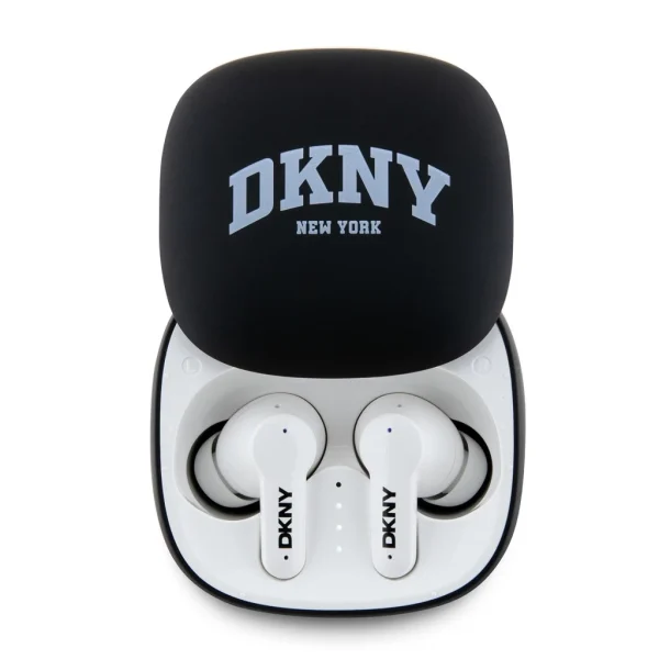 DKNY 3D Rubber Matte Finish TWS vezeték nélküli fülhallgató fekete