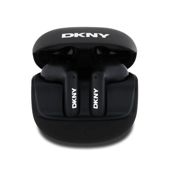 DKNY Satiny Finish TWS vezeték nélküli fülhallgatók fekete