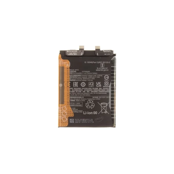 BP45 Xiaomi Original akkumulátor 4600mAh (Service Pack)
