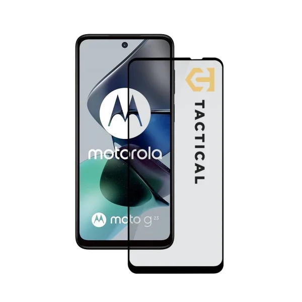 Tactical Glass Shield 5D Motorola G23 készülékhez fekete