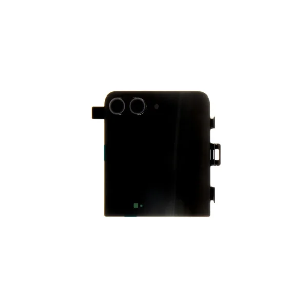 LCD kijelző + érintőegység külső Samsung F731 Galaxy Z Flip 5 5G készülékhez fekete (Service Pack)
