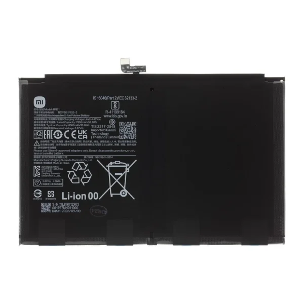 BN81 Xiaomi Original akkumulátor 8000mAh (Service Pack)