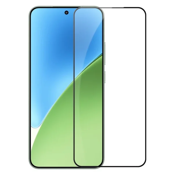 Nillkin edzett üveg kijelzővédő 2.5D CP+ PRO Xiaomi 15 készülékhez fekete